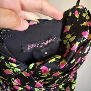 Vintage Betsey Johnson Strapless Dress